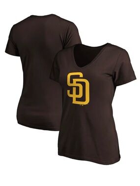 NWT women brown San Diego Padres shirt size 3XL